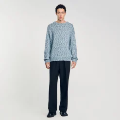 Pull En Maille Moulinée