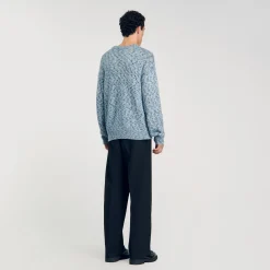 Pull En Maille Moulinée