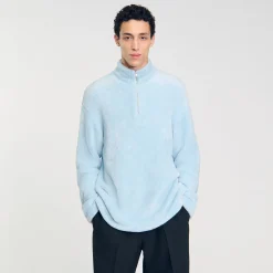 Pull En Polaire Bouclée