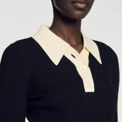 Pull Polo En Maille