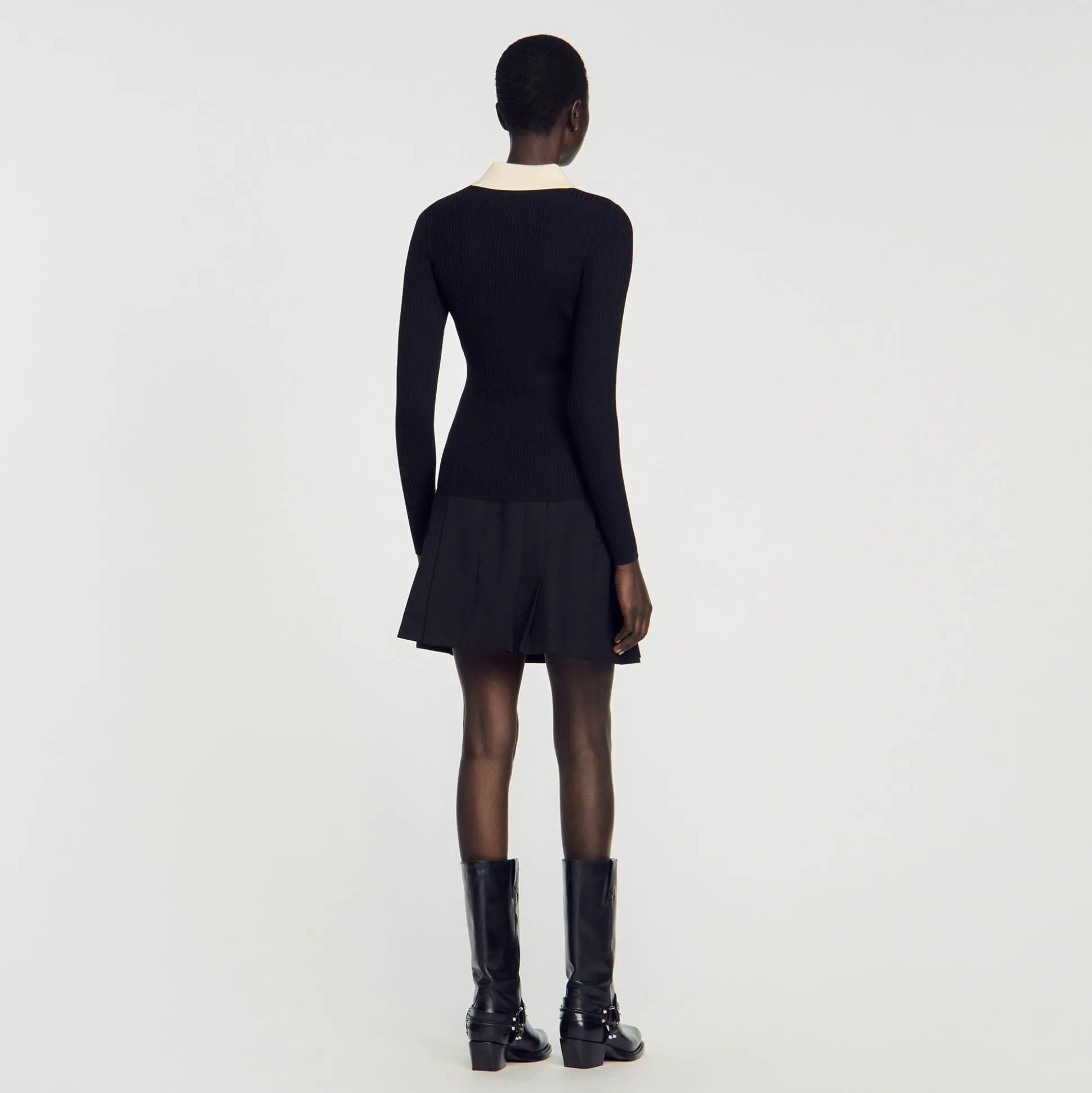 Pull Polo En Maille
