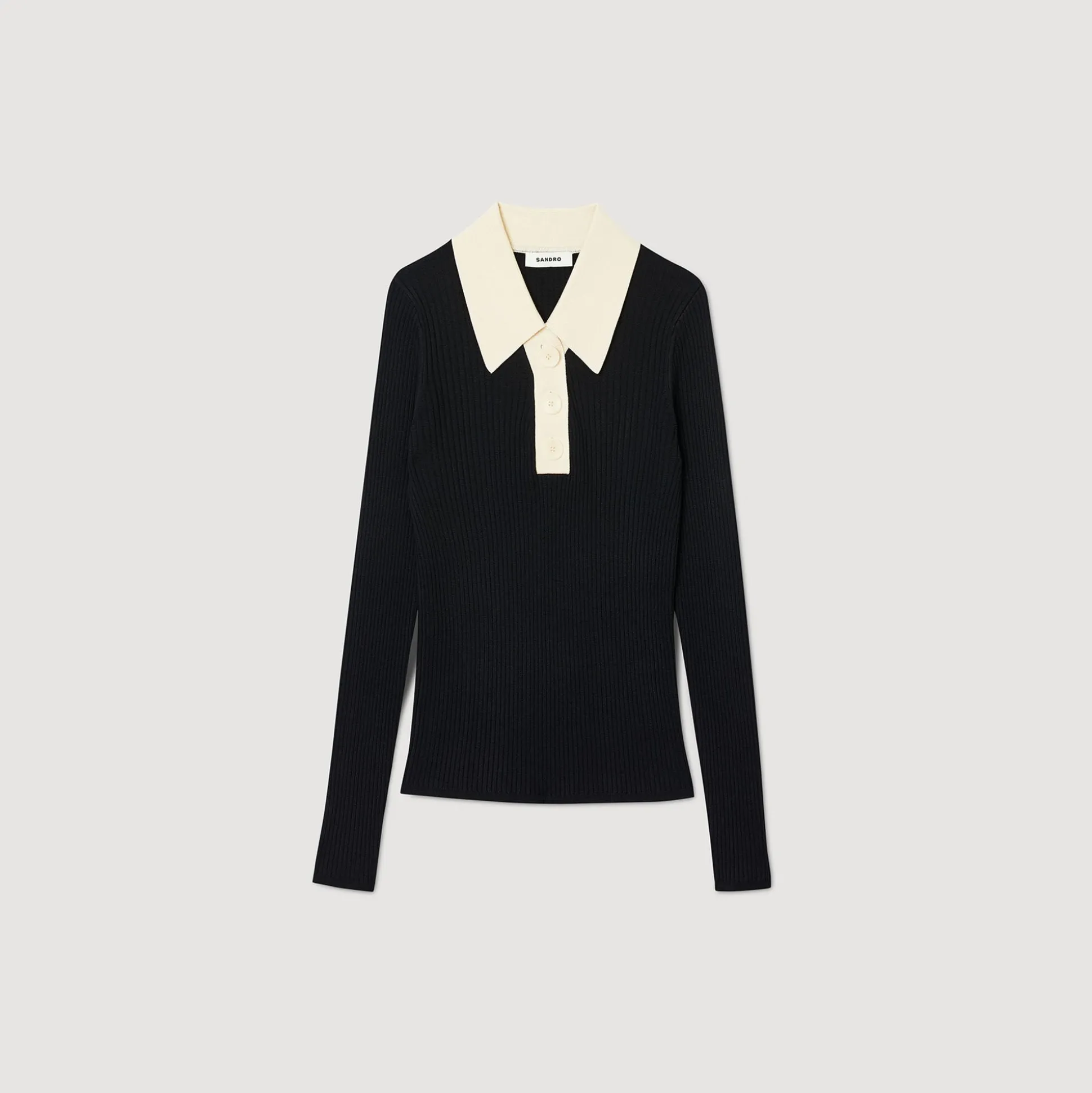 Pull Polo En Maille