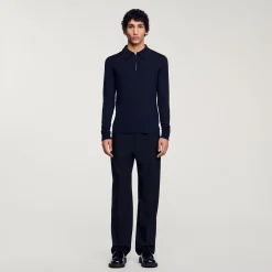 Pull Polo En Maille