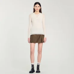 Pull Trompe L'œil En Laine