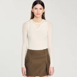 Pull Trompe L'œil En Laine
