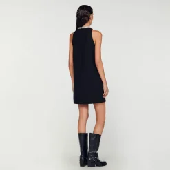 Robe à Col Bijoux