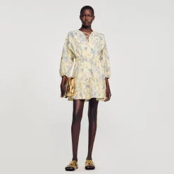 Robe à Imprimé Fleuri