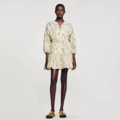 Robe à Imprimé Fleuri