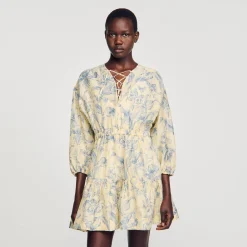 Robe à Imprimé Fleuri