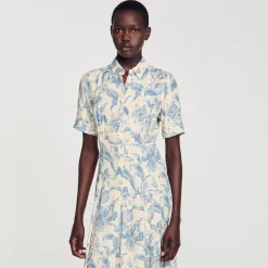 Robe Chemise Fleurie