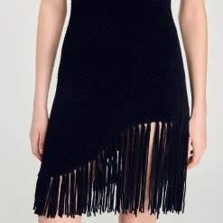 Robe Courte à Franges