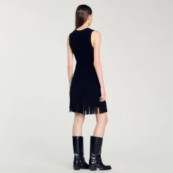 Robe Courte à Franges