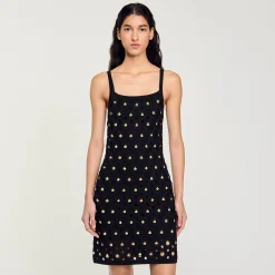Robe Courte à Pampilles Coquillages