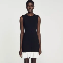 Robe Courte Bicolore
