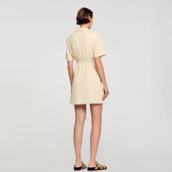 Robe Courte Boutonnée