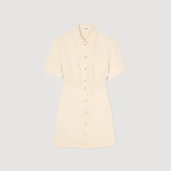 Robe Courte Boutonnée