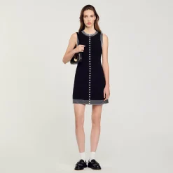 Robe Courte Boutonnée
