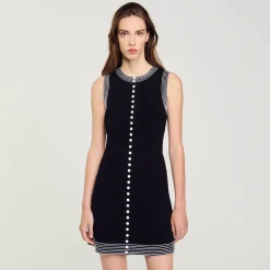 Robe Courte Boutonnée