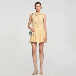 Robe Courte Brodée