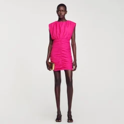 Robe Courte Drapée