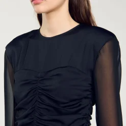 Robe Courte Drapée