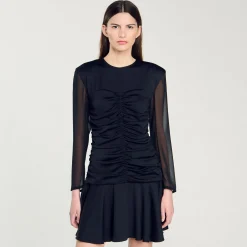 Robe Courte Drapée