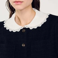 Robe Courte En Tweed