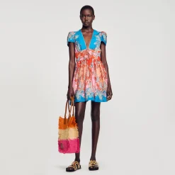 Robe Courte Imprimée