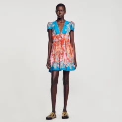 Robe Courte Imprimée