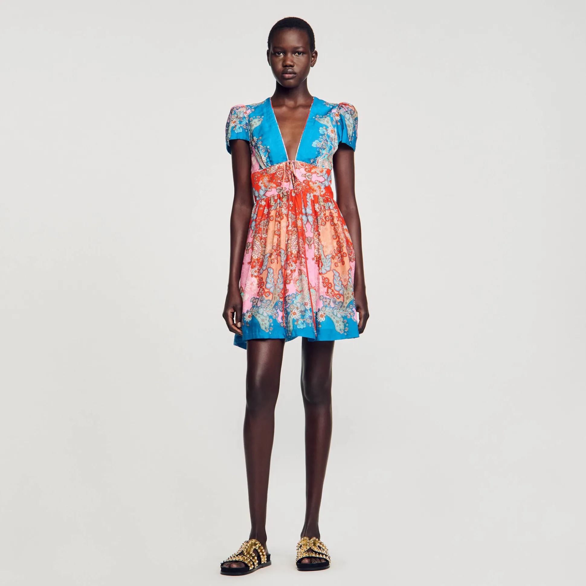 Robe Courte Imprimée
