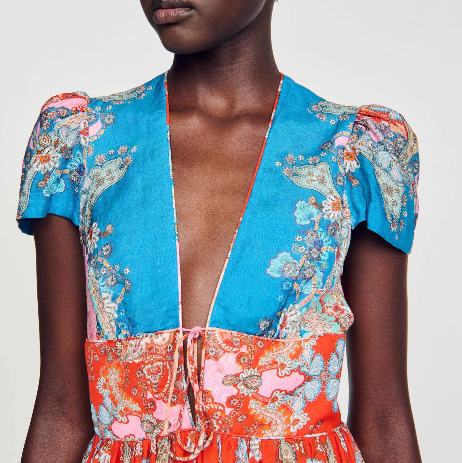 Robe Courte Imprimée