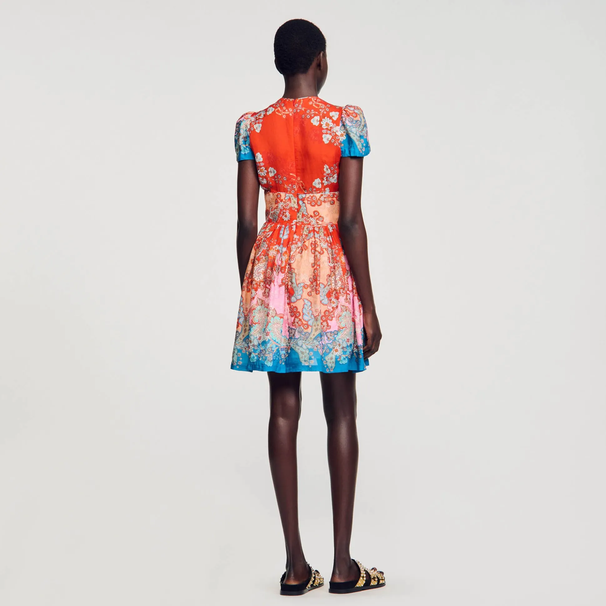 Robe Courte Imprimée