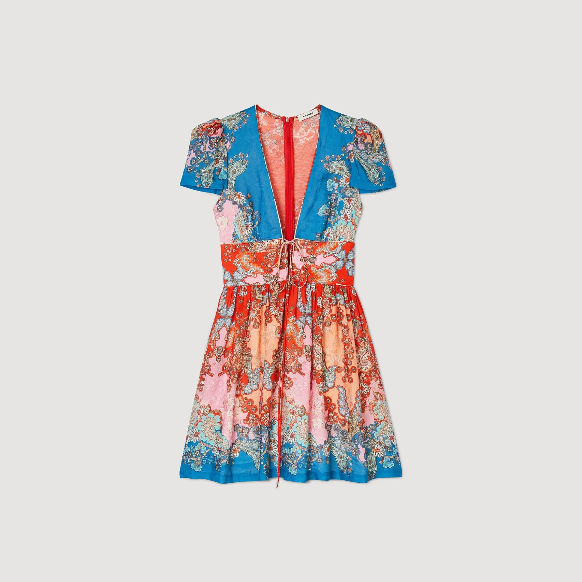 Robe Courte Imprimée