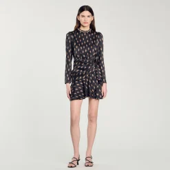 Robe Courte Imprimée