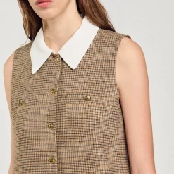 Robe Courte Pied De Puce
