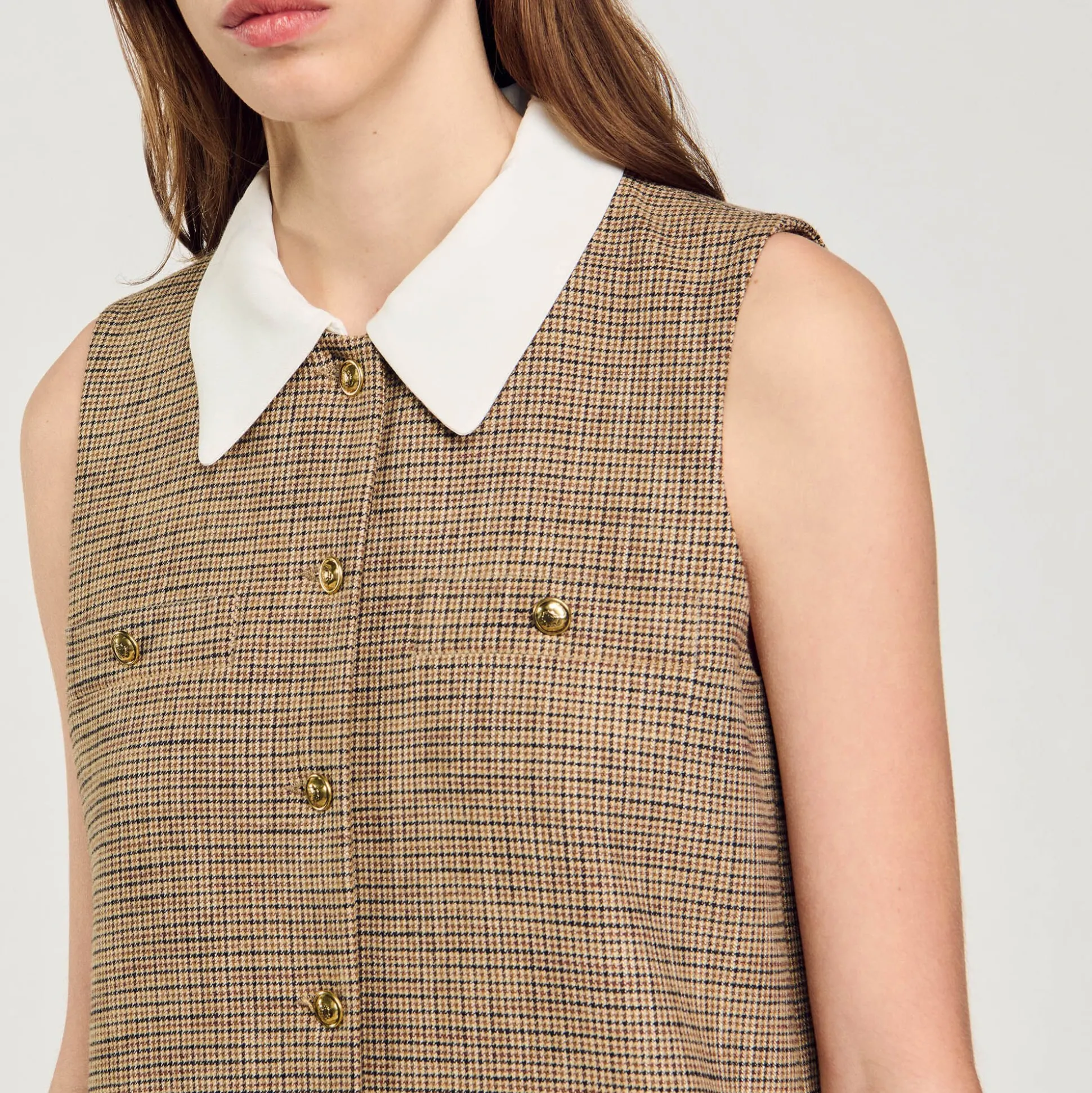 Robe Courte Pied De Puce