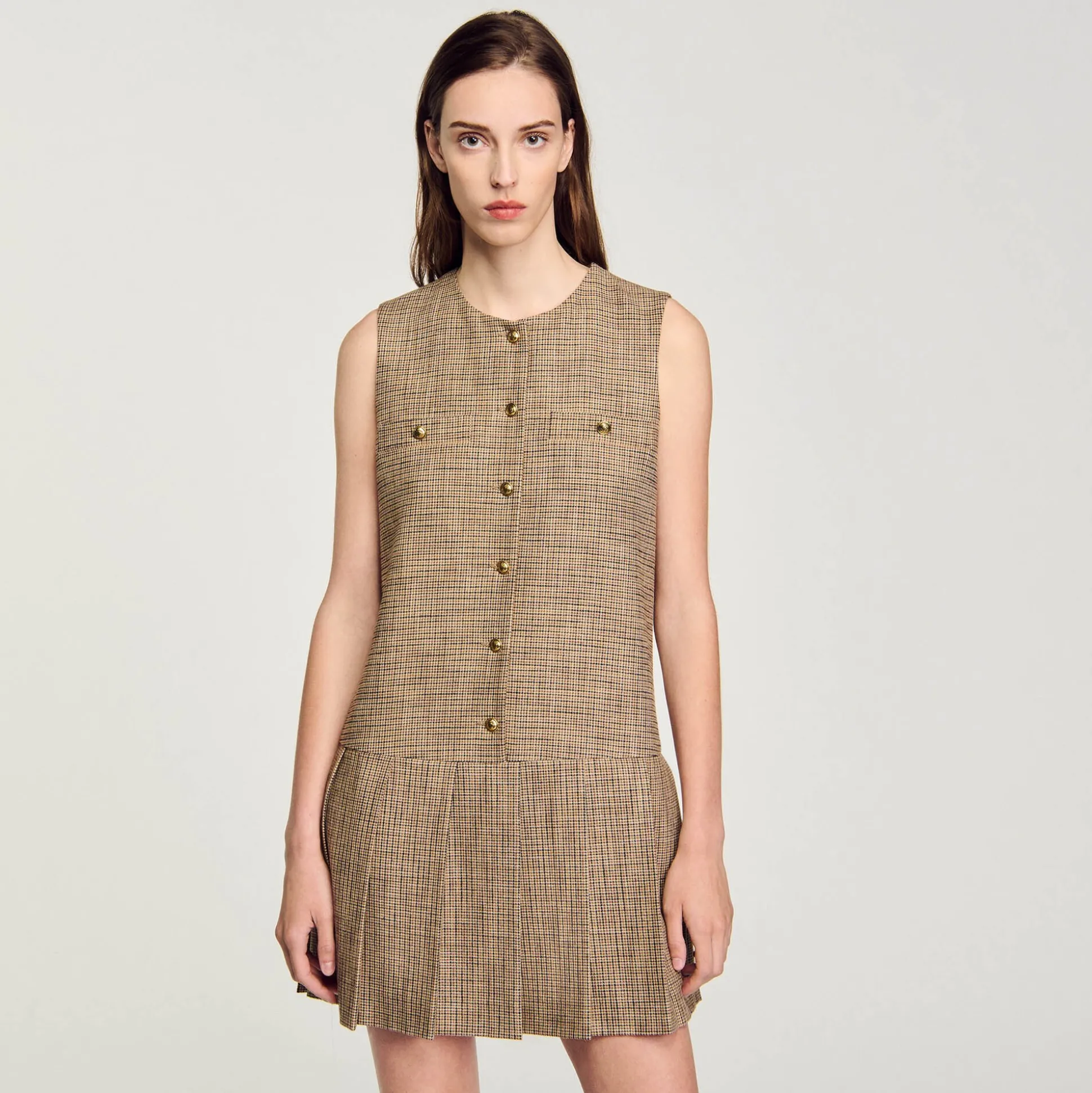 Robe Courte Pied De Puce