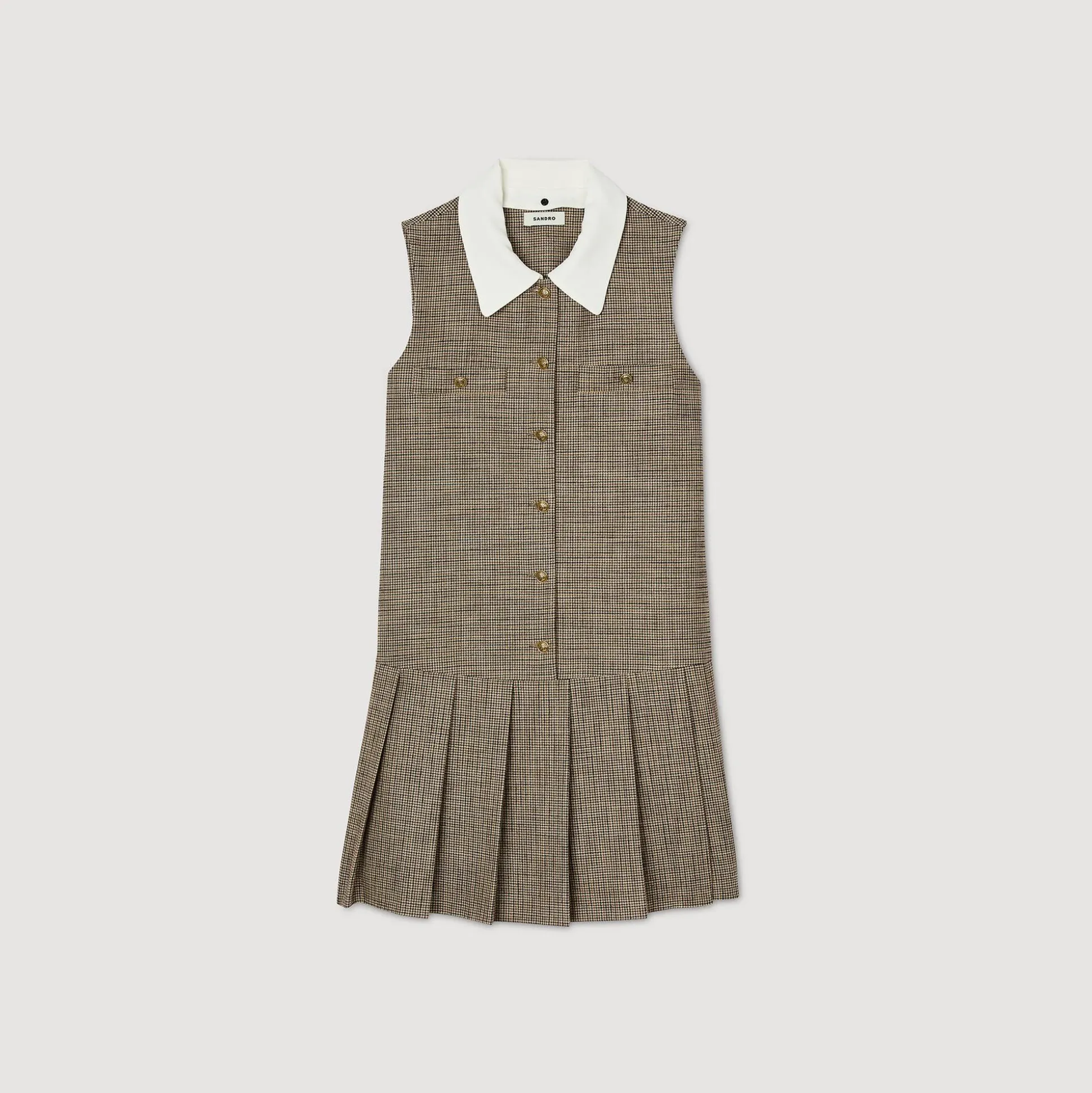 Robe Courte Pied De Puce