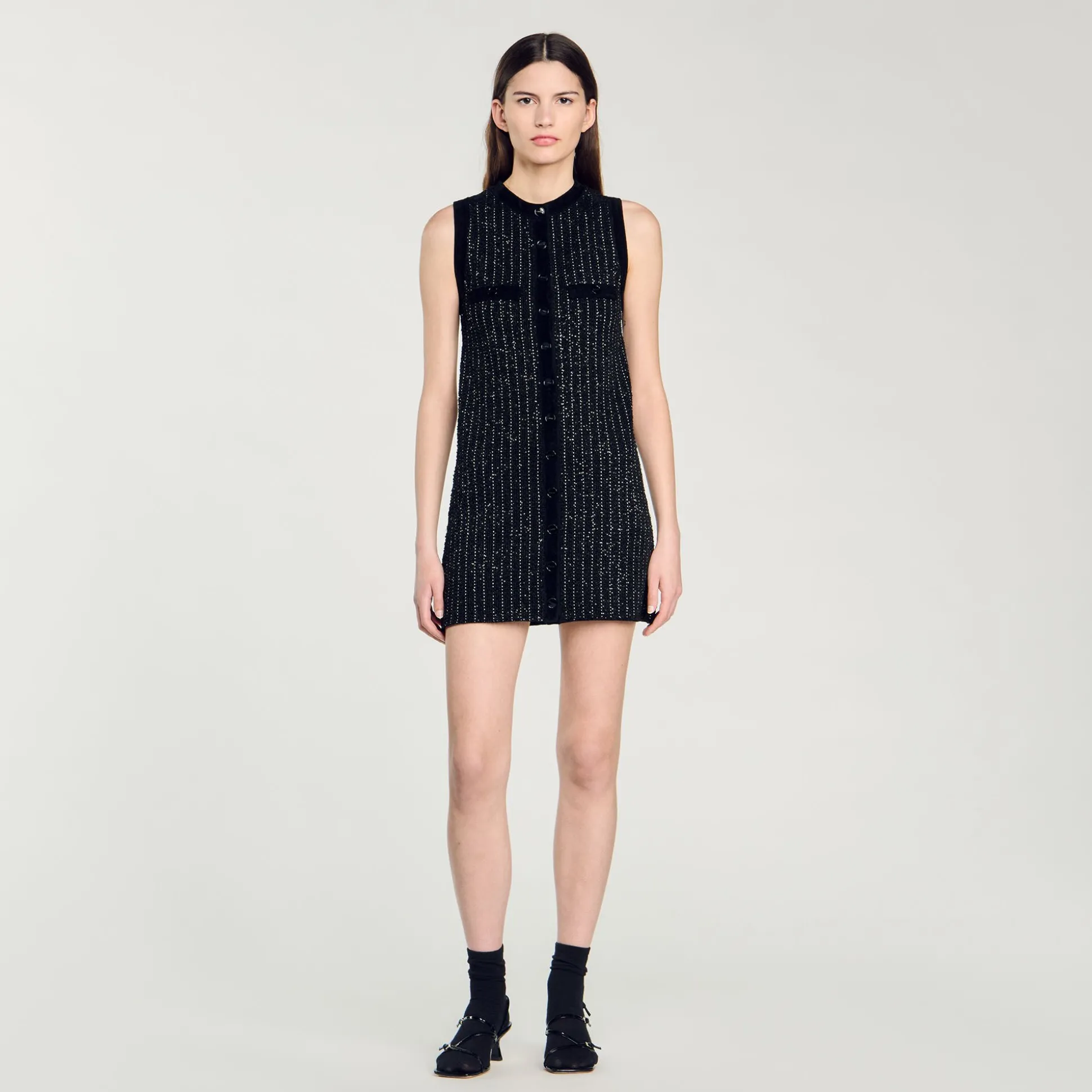 Robe En Maille Fantaisie