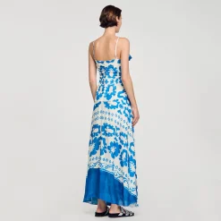 Robe Imprimée à Volants