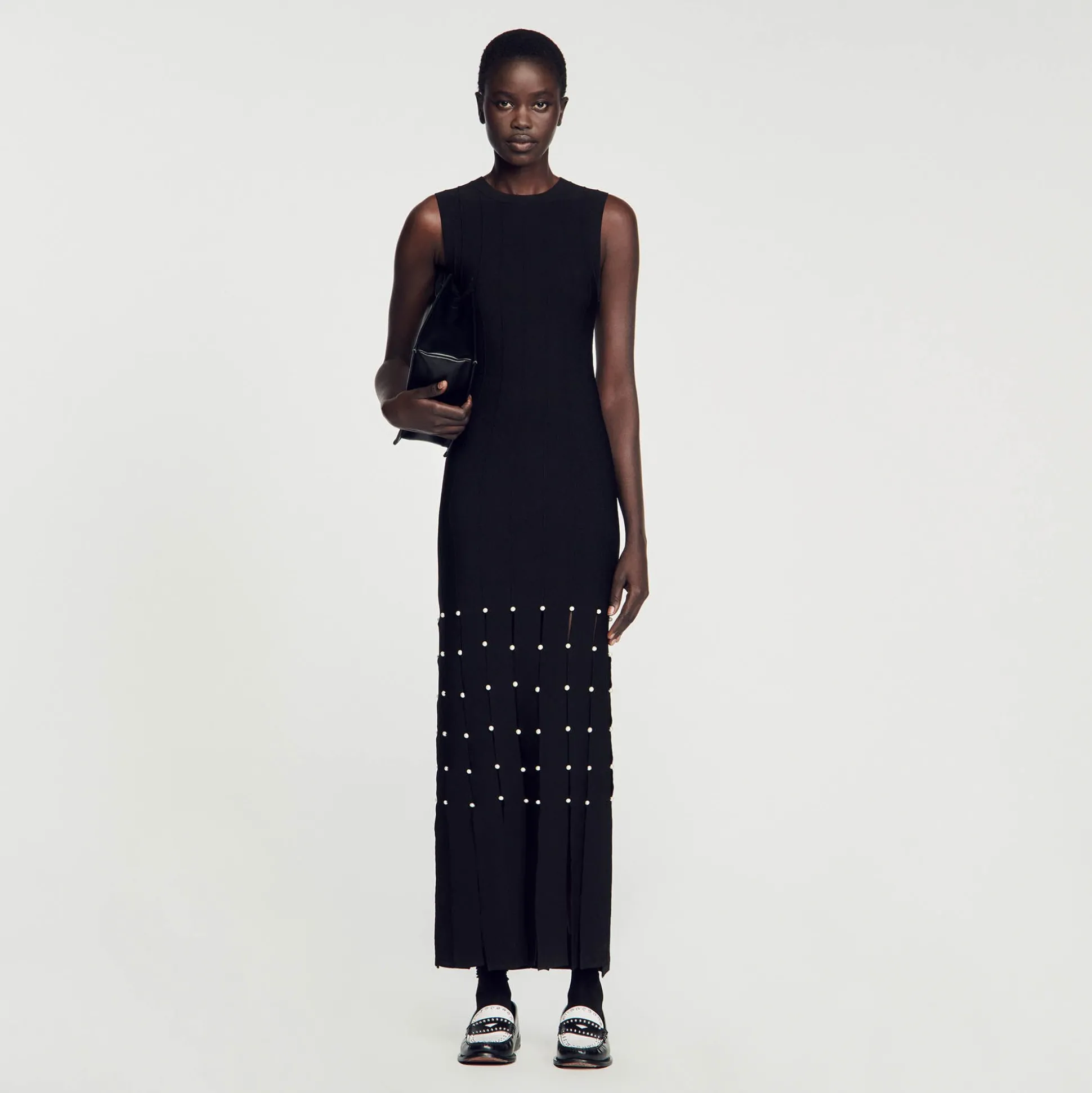 Robe Longue à Franges
