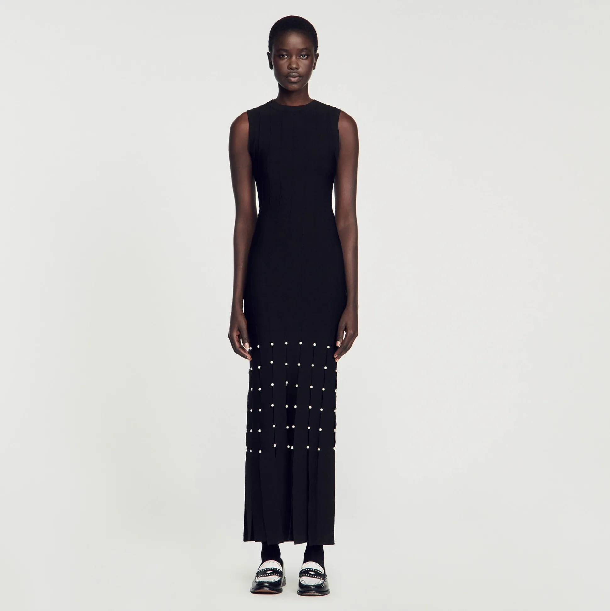 Robe Longue à Franges