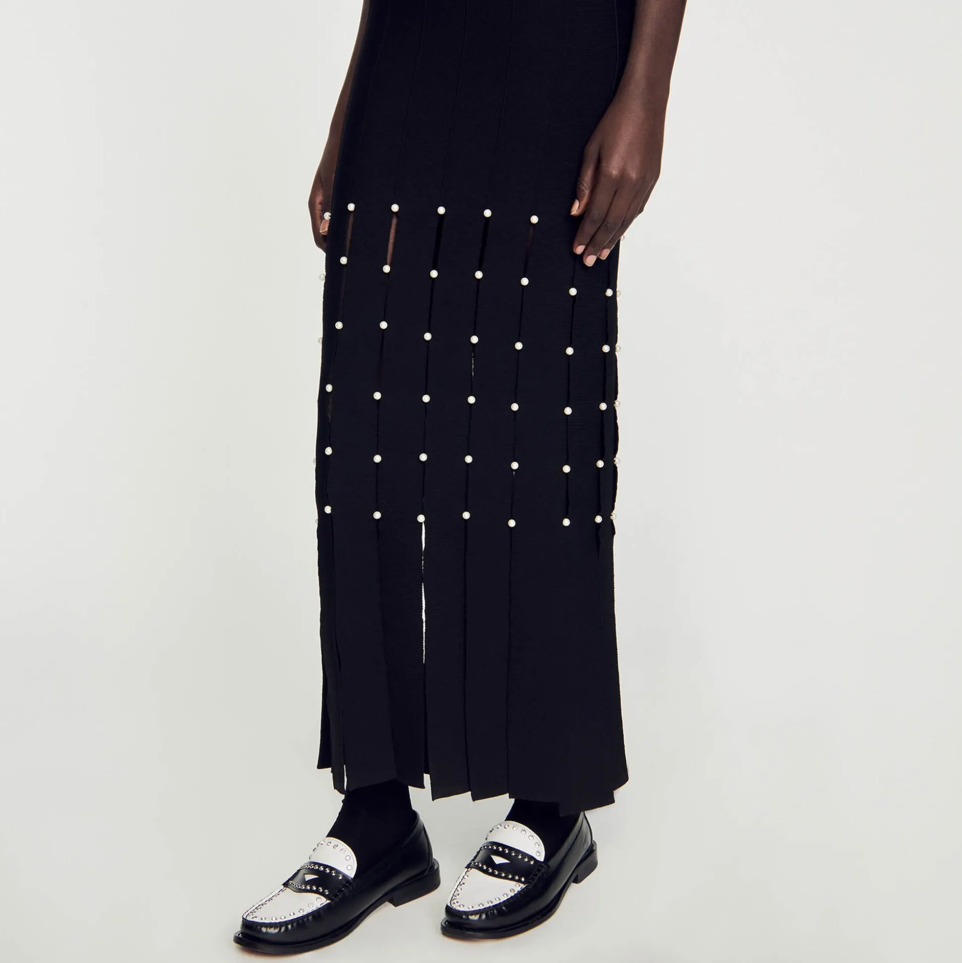 Robe Longue à Franges