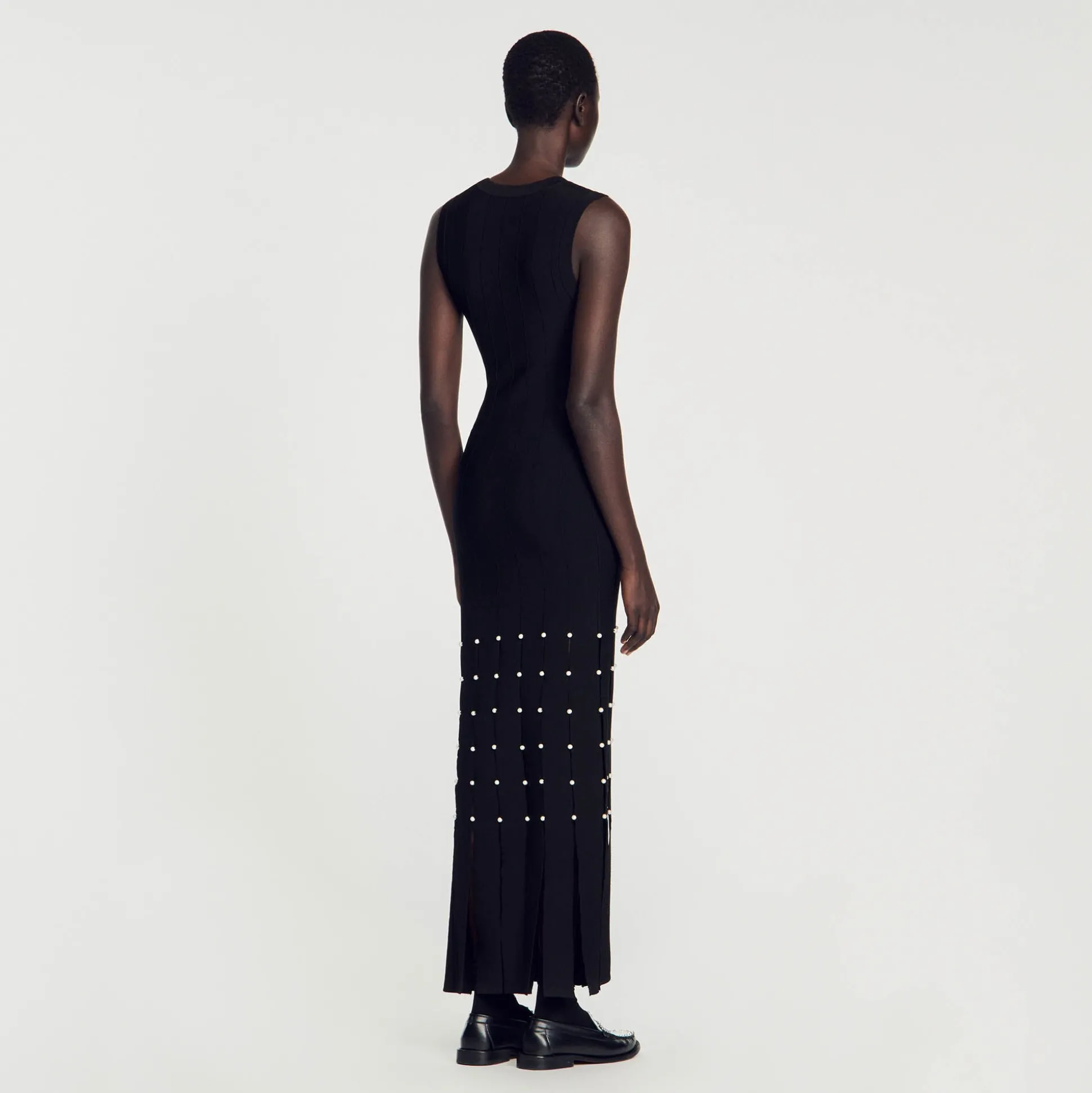 Robe Longue à Franges
