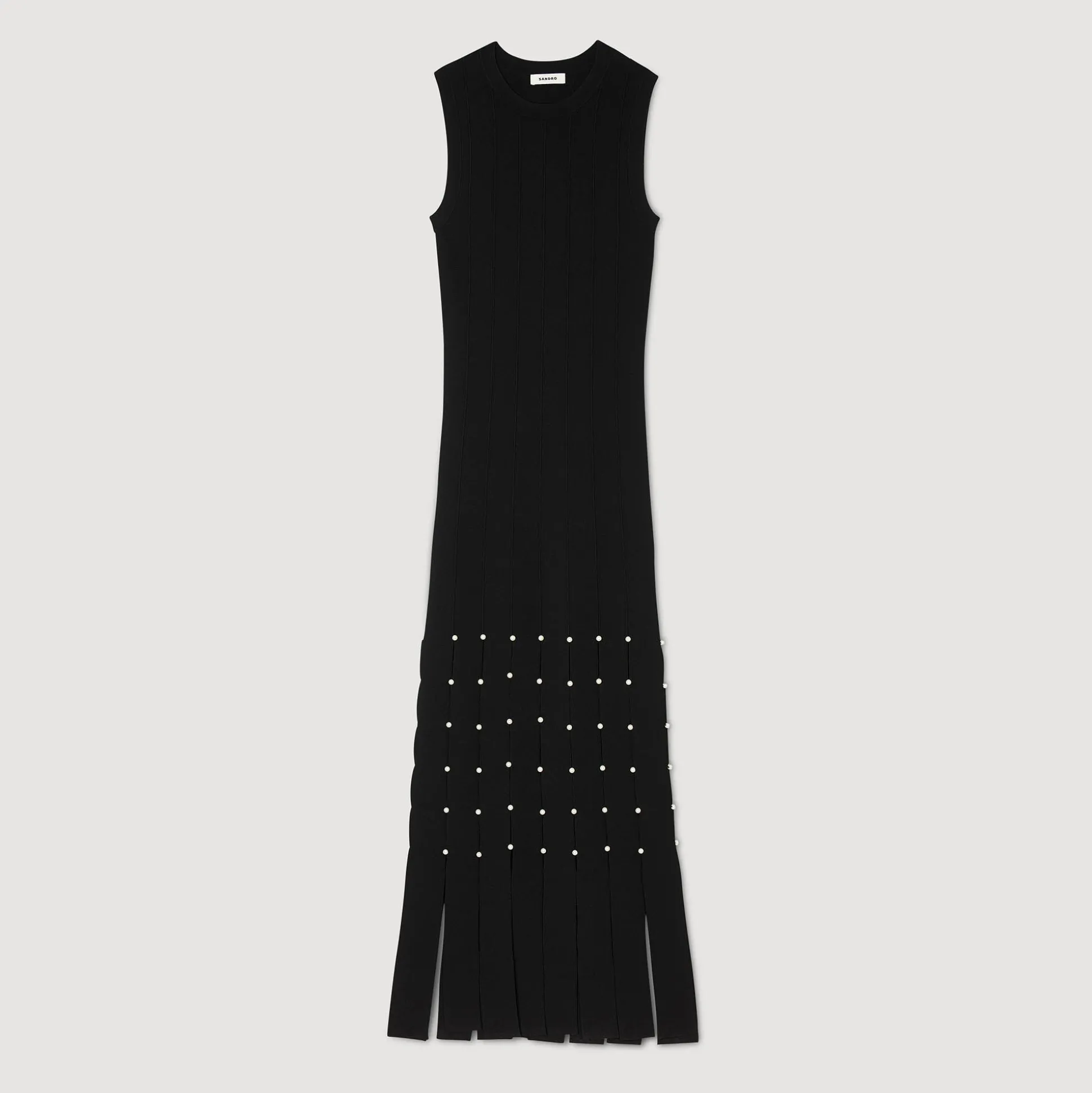 Robe Longue à Franges