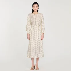 Robe Longue à Pois