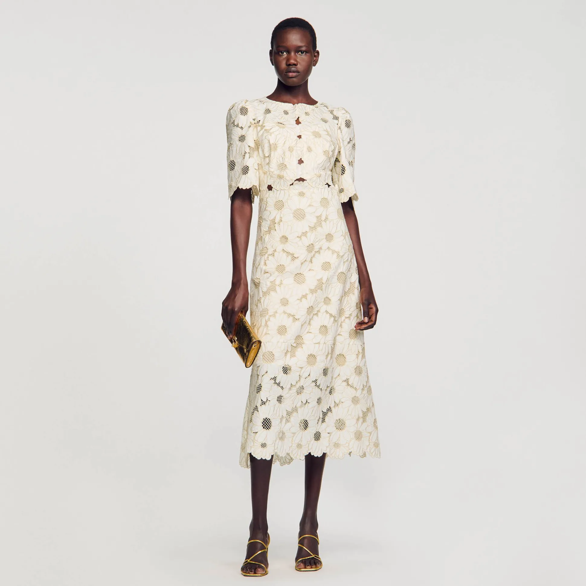 Robe Longue Brodée