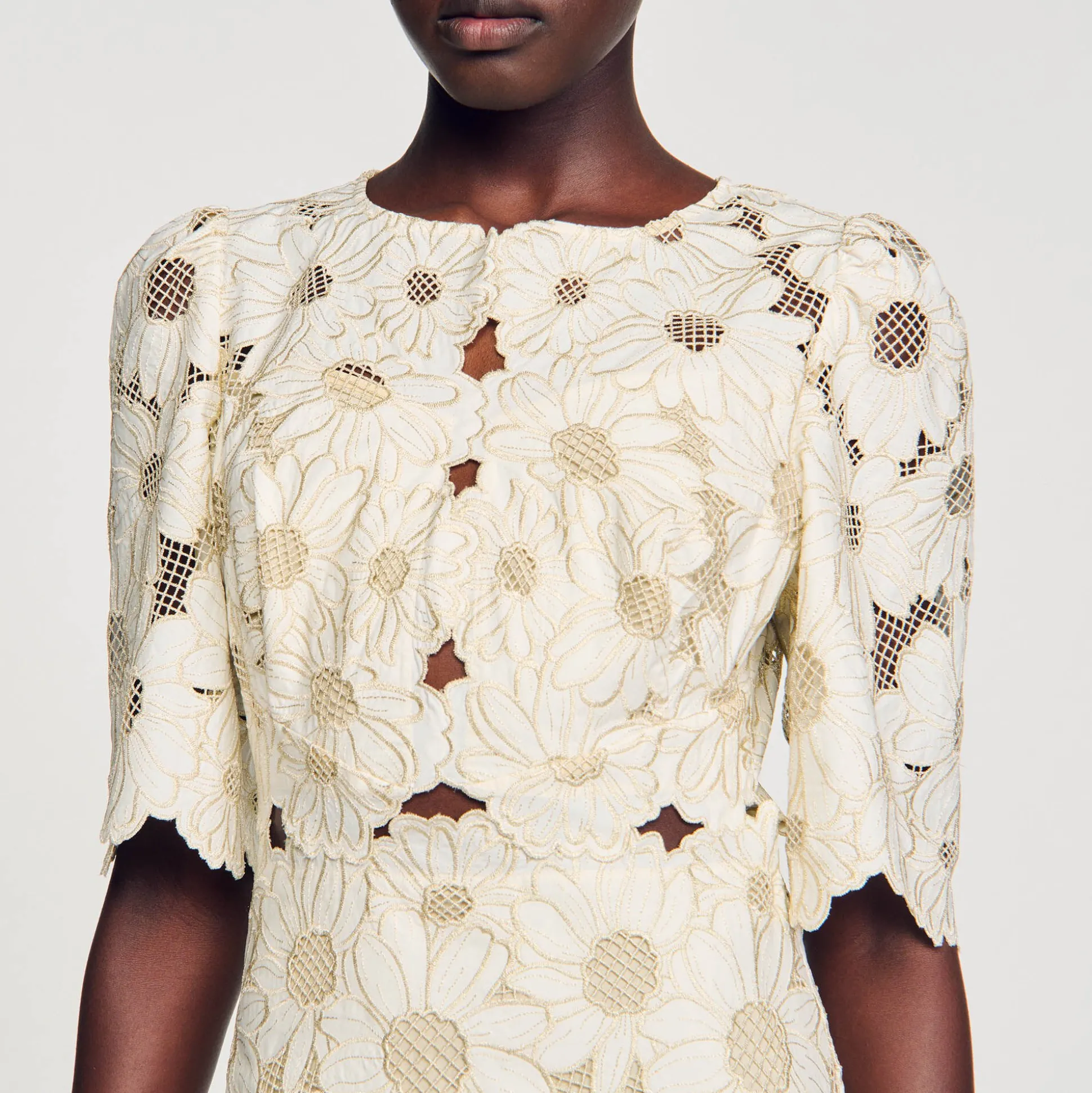 Robe Longue Brodée