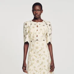 Robe Longue Brodée