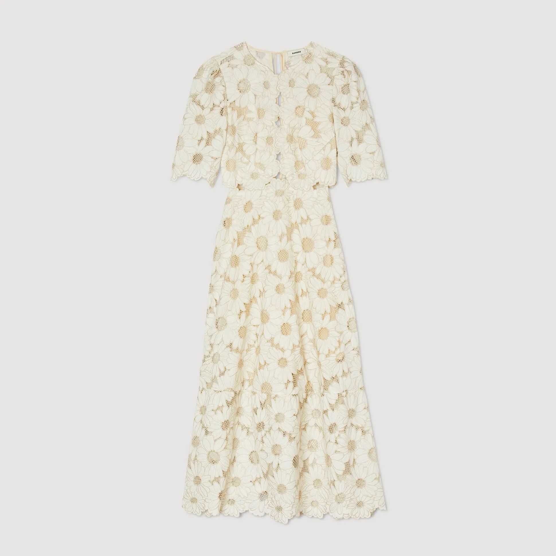 Robe Longue Brodée